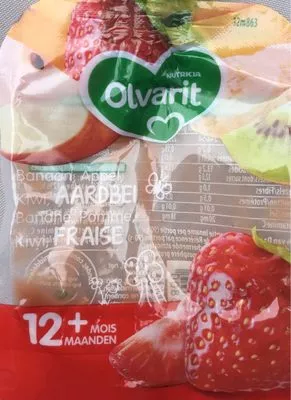 Olvarit Banane Pomme Kiwi Fraise olvarit 90g, code 8712400116800