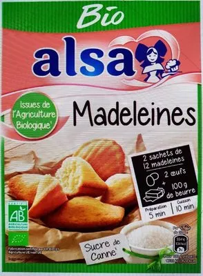 Madeleines bio alsa  , code 8712423010895