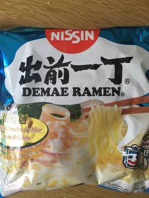 Demae Ramen Japanese Style Seafood Noodlesoup Nissin 100 g, code 8712429360505