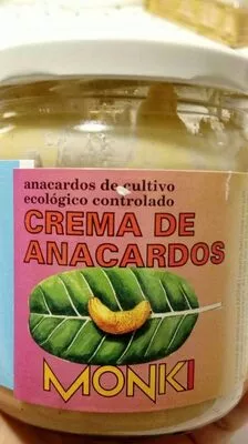 Crema de anacardos Monki , code 8712439035301