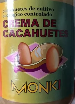 Creme de cacahuete Monki 650 g, code 8712439035707