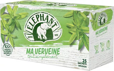 Elephant Infusion Ma Verveine Tout Simplement 25 Sachets Elephant 33 g, code 8712566151592