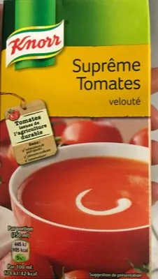 Supreme de tomates velouté Knorr , code 8712566389674