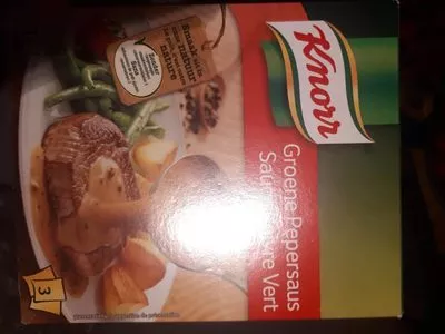 Sauce poivre vert Knorr , code 8712566471904