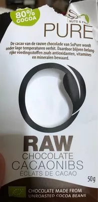 RAW Chocolate cacaonibs  50 g, code 8713031775046