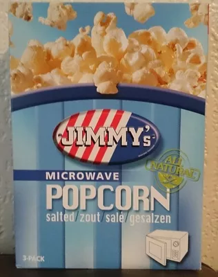 pop corn salé Jimmy's 3 X 100 g, code 8713276074331