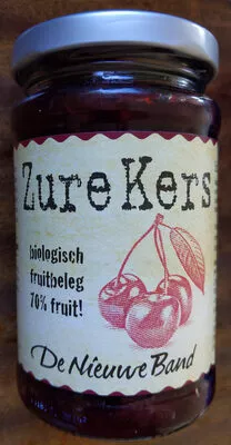 zure kers fruitbeleg De Nieuwe Band 225 g, code 8713326020219