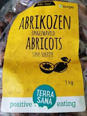 Abricots sèches sans sulfite TerraSana 1 kg, code 8713576008371