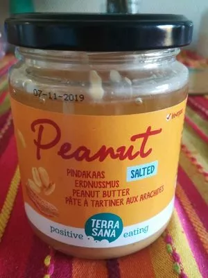 Peanut Pâte à tartiner aux arachides salted Terra Sana , code 8713576100006