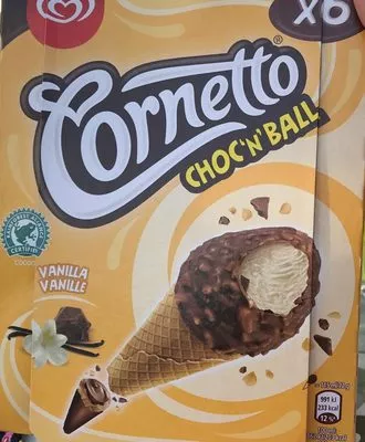 Cornetto Chocnball Vanil Cornetto , code 8714100073889