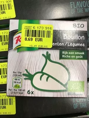 Bouillon legumes Knorr , code 8714100266441