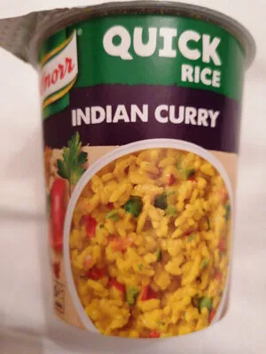 Quick Rice Indian Curry Knorr 87g, code 8714100371923