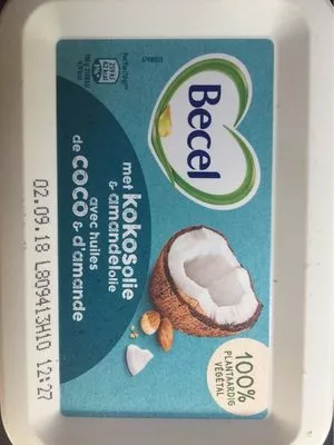 Margarine vegetale coco amande Becel , code 8714100532164