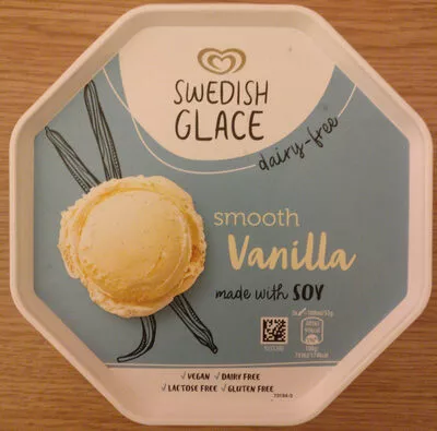 Swedish Glace dairy-free smooth Vanilla Miko, Wall's 394 g, code 8714100590430