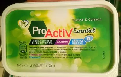 ProActiv Essentiel Tartine & Cuisson ProActiv, pro activ, ProActiv Essentiel, Fruit d'Or ProActiv 500 g, code 8714100664520