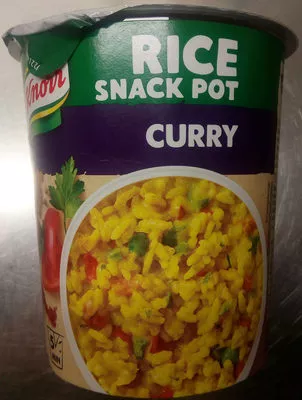 Rice snack pot curry Knorr, Unilever 87 g, code 8714100683446