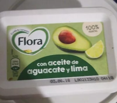 Con aceite de aguacate y lima Flora , code 8714100735862