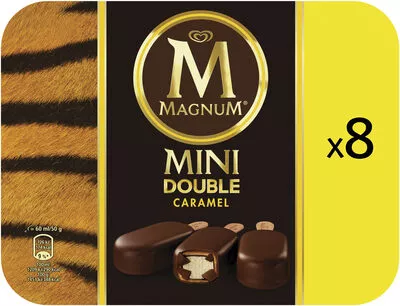 Magnum Mini Batonnet Glace Double Caramel x8 480ml Magnum 400 g, code 8714100862605