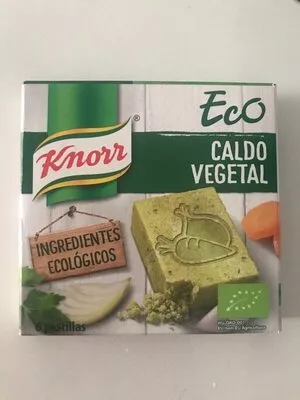 Caldo vegetal ecológico estuche 60 g Knorr 6 x 10 g, code 8714100870099