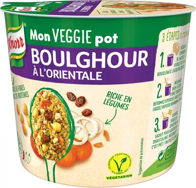 Mon Veggie Pot Boulghour à l'Orientale Knorr 80 g, code 8714100912492