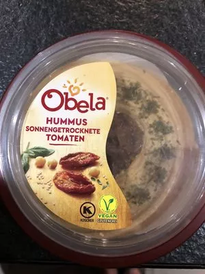 Hummus sonnengetrocknete Tomaten Obela 175g, code 8714685904066