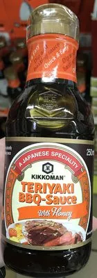 Teriyaki BBQ-Sauce with Honey Kikkoman 250 ml, code 8715035310308