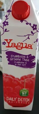 Yagua Framboise et thé vert yagua 1L, code 8716424000039