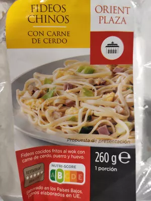 Fideos Chinos con carne de cerdo Orient Plaza 260 g, code 8716584506587