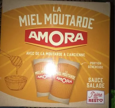 La miel moutarde Amora, Unilever Food Solutions 50 x 30 ml, code 8717163809570