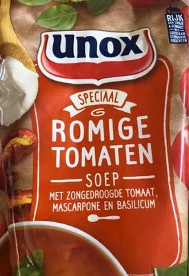 Romige tomatensoep unox 570 ml, code 8717163821299