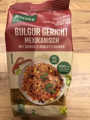 Bulgur Gericht Mexikanisch Knorr 150g, code 8717163877432