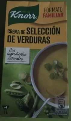 Crema de selección de verduras envase 1 l Knorr , code 8717163905128