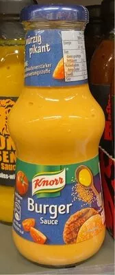 burger sauce Knorr 250ml, code 8717163907467