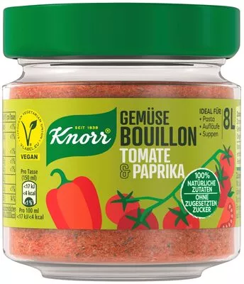 Gemüse Bouillon Tomate&Paprika Knorr 96g, code 8717163943700