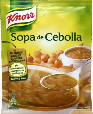 Sopa de cebolla Knorr 50 g, code 8718114882475