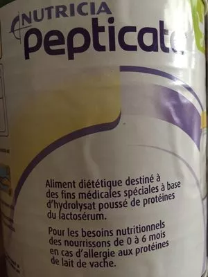 Pepticate Nutricia , code 8718117605309