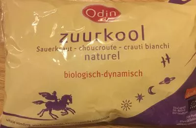 Zuurkool naturel Odin 520 g, uitlekgewicht 500 g, code 8718182791037