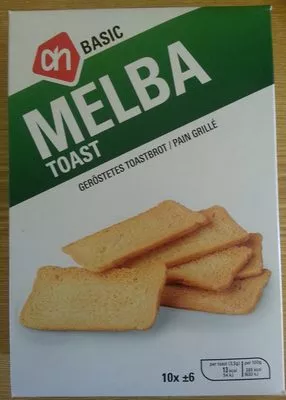 Basic Melba Toast Albert Heijn, AH 0,2 kg, code 8718265743489