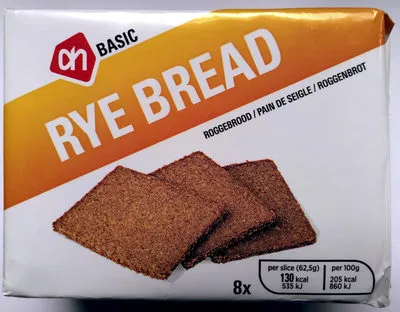 Rye Bread AH Basic 500 g, code 8718265761766