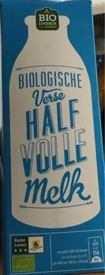 Biologische halfvolle melk Jumbo 1 L, code 8718452223848