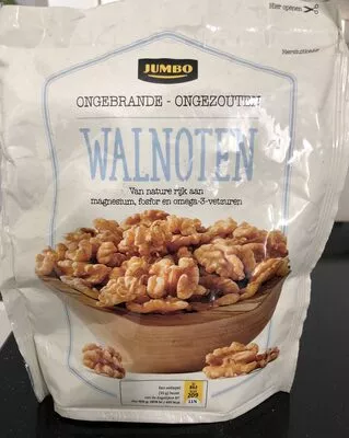 Walnoten ongebrande - ongezouten Jumbo 200g, code 8718452296859