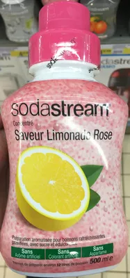 Concentré saveur Limonade Rose Sodastream 500 ml, code 8718692612129