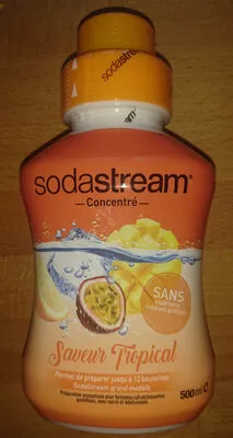 Concentré saveur tropical Sodastream 500 mL, code 8718692613522