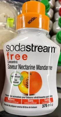 Free Concentré Saveur Nectarine Mandarine Sodastream 375 ml, code 8718692614871