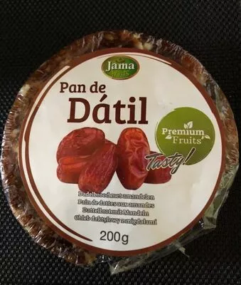 Pan de dátil pain de dattes aux amandes Jama Fruits , code 8718734820864