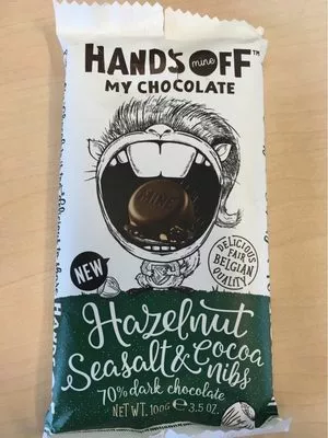 Hazelnuts and sea salt and cocoa nibs Hands off my Chocolate , code 8718754740227