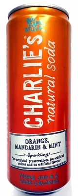 Orange Mandarin & Mint Charlie's 330 ml, code 8718858610068