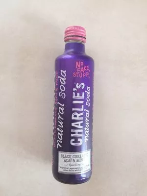 Cassis, Açai & Menthe Charlie's Natural Soda, Charlie's 250 ml, code 8718858610662