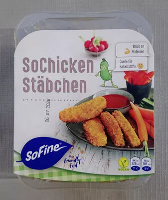 SoChicken Stäbchen SoFine 160g, code 8718885891171