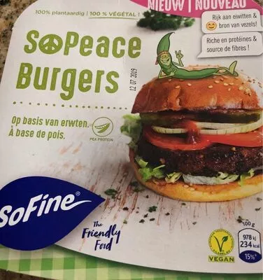 So Peace Burgers  , code 8718885891362